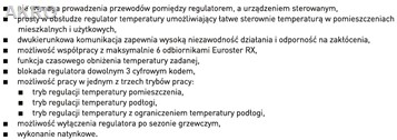 EUROSTER 4020TXRX regulator biały bezprzewodowy